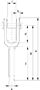 S-6414 Green Pin Swaged Socket Technical Drawing